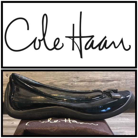 Cole Haan Shoes - GUC Cole Haan black patent Brigham Ballet II 6.5